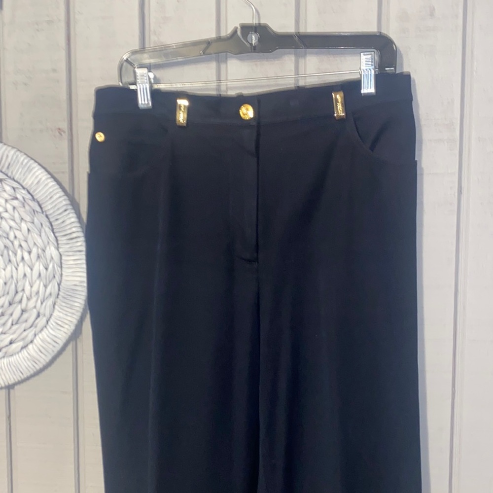 St. John sport straight leg trousers navy blue size 32